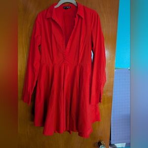 Express Red Women's Dress